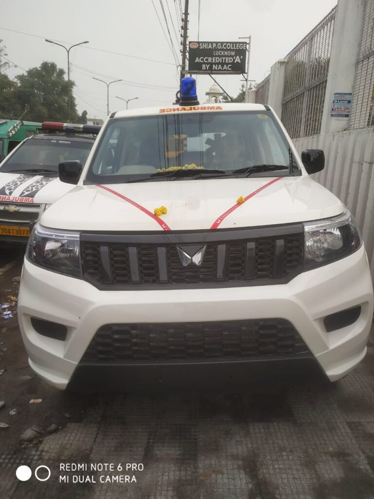 Mahindra Neo Ambulance Lucknow by Ansh Ambulance